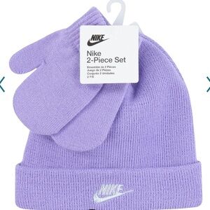 🌸Nike Toddler Hat & Mittens